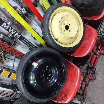 Toyota raize and suzuki swift original spare wheel
