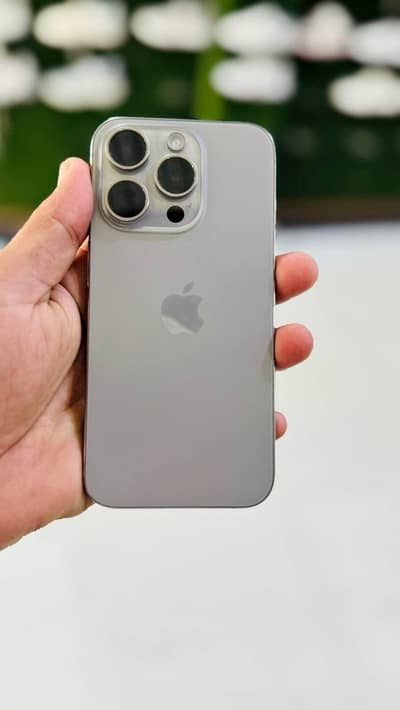 iPhone 15 Pro 128GB Non PTA | 89% Battery | eSIM | Full Sim Time