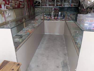 Counter and racks for sale