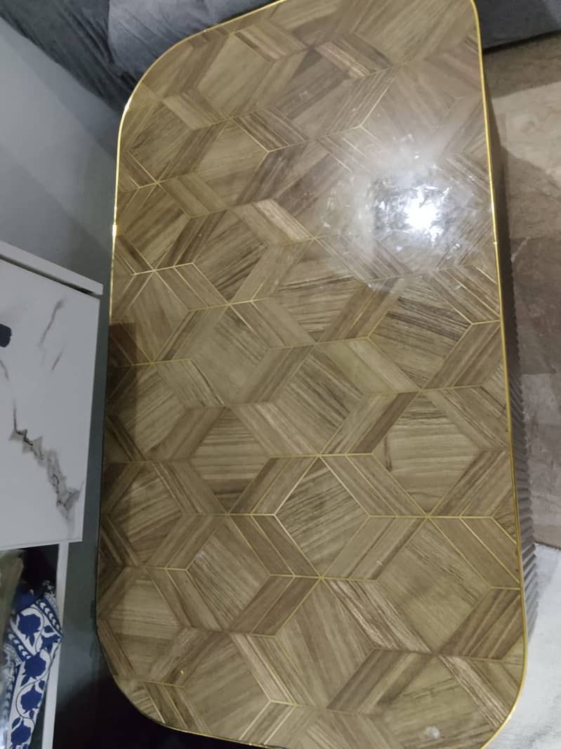 solid wood rectangle shape table 2