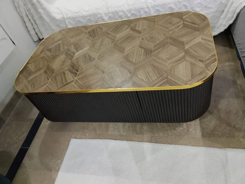 solid wood rectangle shape table 3