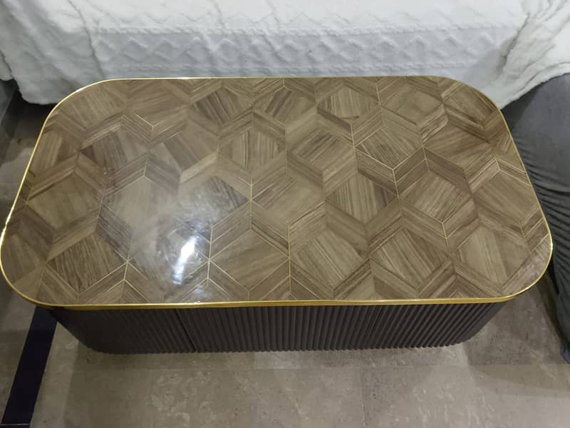 solid wood rectangle shape table 5