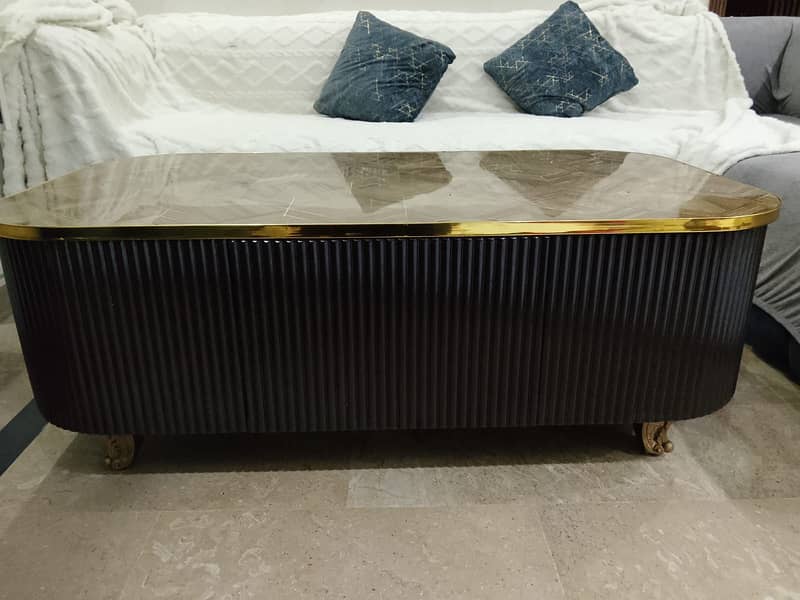 solid wood rectangle shape table 6