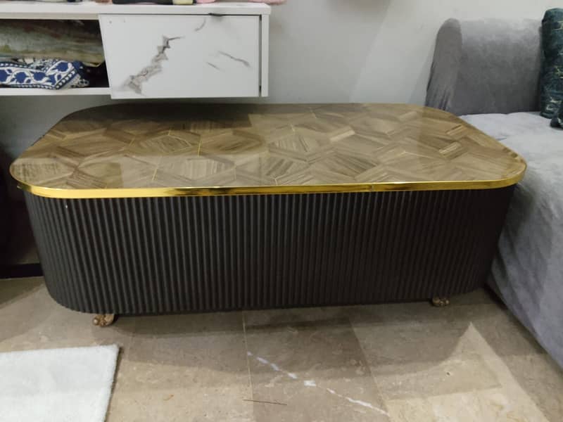 solid wood rectangle shape table 8