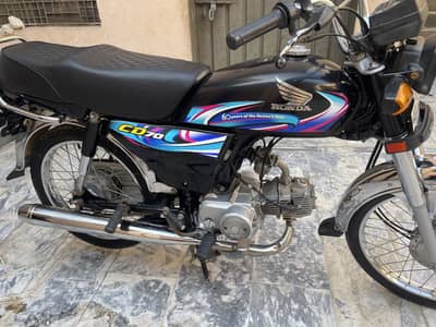 Honda CD 70 2024 Black