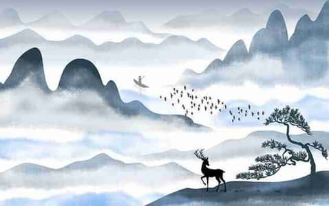 3D Wallpaper | Room Wallpaper | Office Wall | Canvas Sheet |