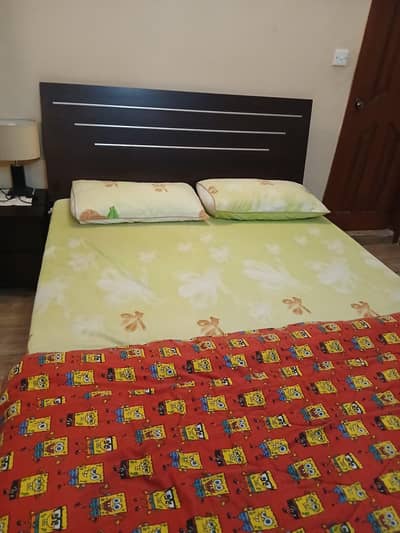 Bedroom Set (Bed, Wardrobe, Dressing Table & small Cupboard)