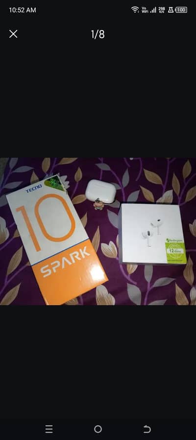 tecno spark 10 available for sell condition 10 /10