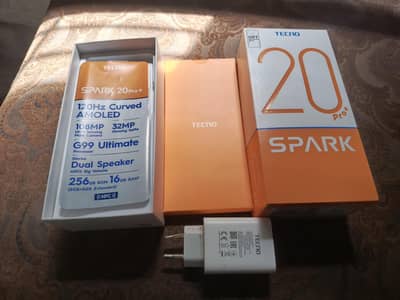 Techno spark 20 pro plus full box PTA prove