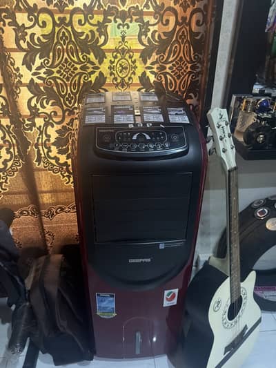 Air cooler ice best condition 10/10 working all ok Red. Black color