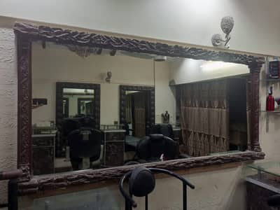 Belguml Mirror with carving