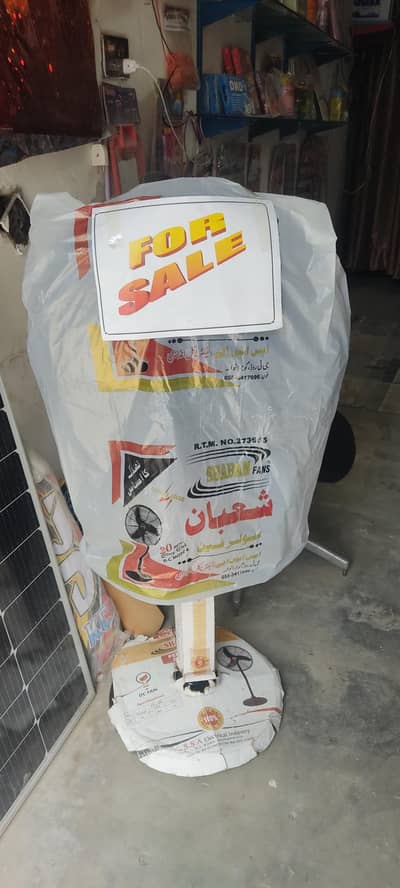 New pedestal fan ac/dc 20inches