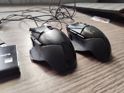 Logitech g502 with other accessories