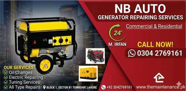 Generator Repair / generator Service / Generator Repair & Maintenance