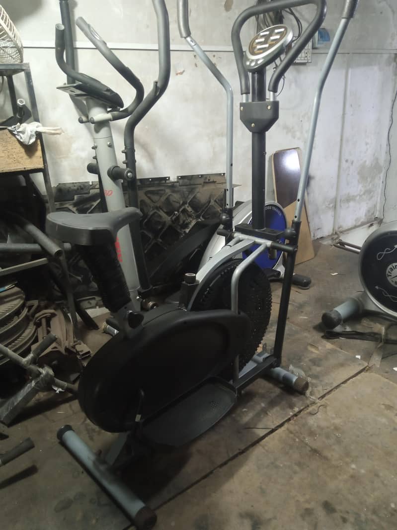 Exercise ( Elliptical cross trainer) cycle 18