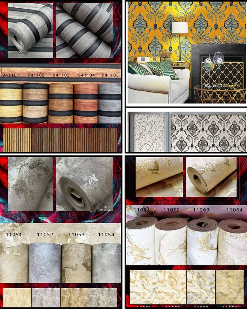 Wpc fluted panel-Wall panelling-Solid panel-laminated gloss flooring 6