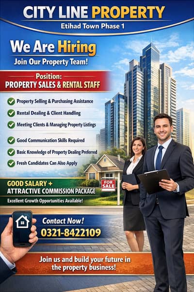 Hiring staff for sell purchase