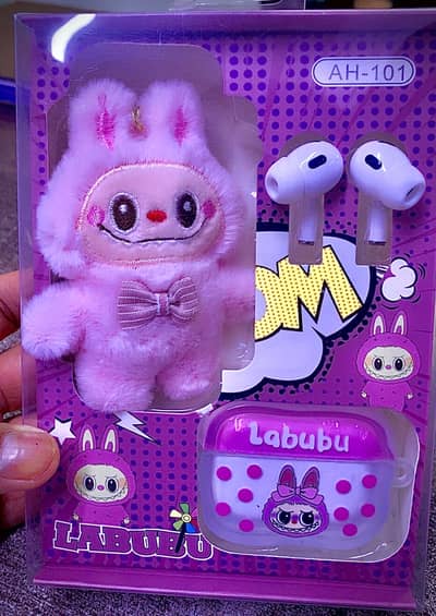 Labubu airbuds gifted box