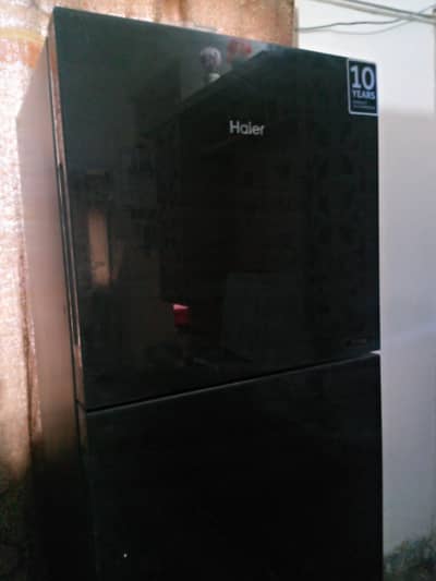 Haier Black Medium size Refrigerator Good Condition G10 Islamabad 100%