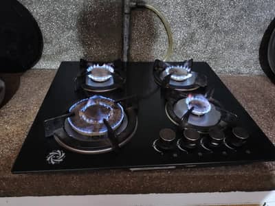 glass stove good working condition