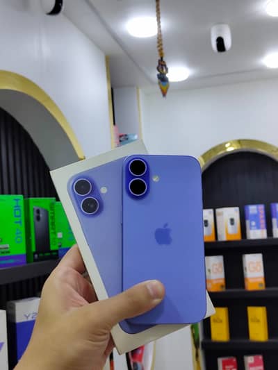 iPhone 16 JV 128GB 100% Battery Health Complete Box