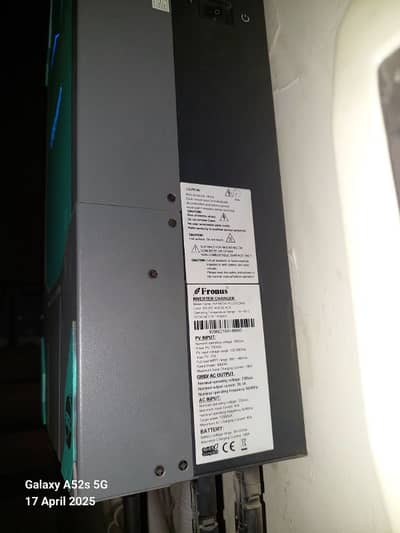 Fronus Infineon Plus 6.0 KW Used