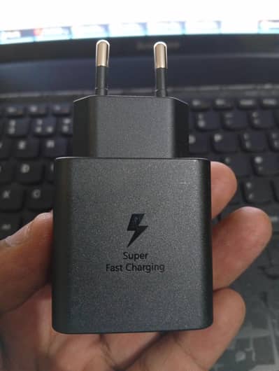 SAMSUNG ORGINAL 45W  CHARGER WITH TYPE C TO C CABLE