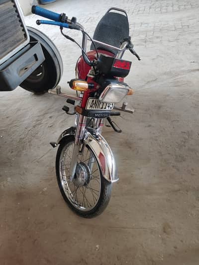 Honda CD 70 2021 model lush condition