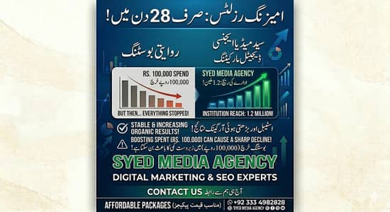 Syed Media Digital Marketing Service, best results, best rates