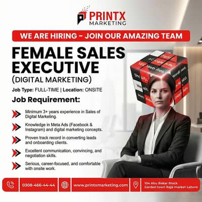 Female Sales Executive