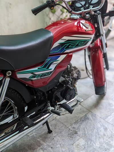 Honda CD 70 dream  applied for few days use only