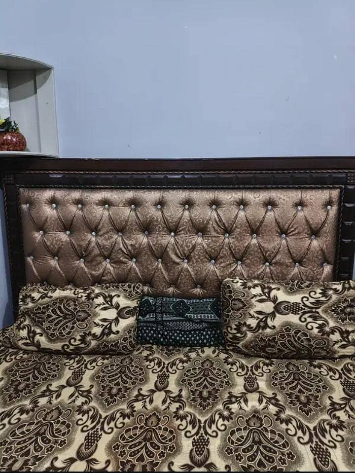 Bed and Side Table. 3