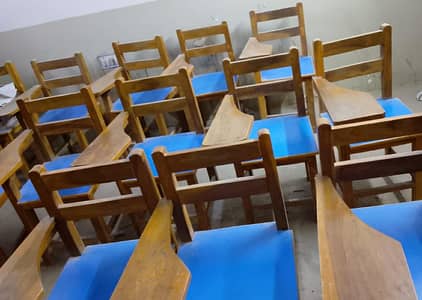 Student Arm chairs school college center kursi