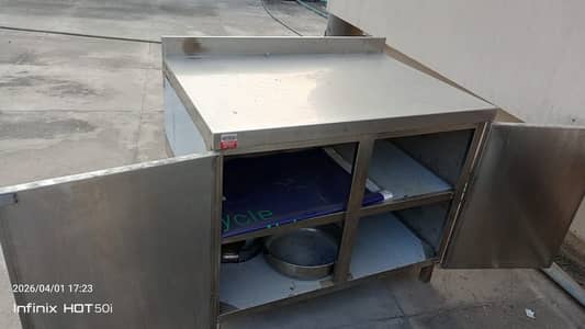 Kitchen Cafe Steel Cabinets