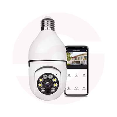 Wifi PTZ bulb camera