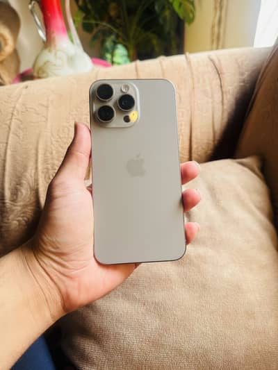 iPhone 15 Pro Max Non PTA Natural Titanium