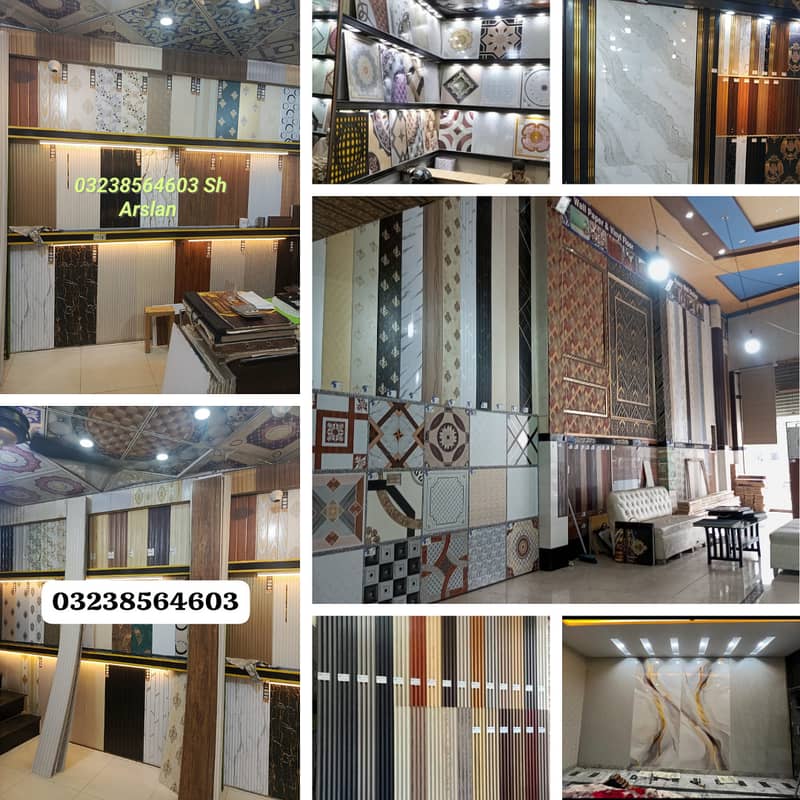 Media wall-Pvc panel- Wpc fluted panel- Solid panel-Wall panel 6