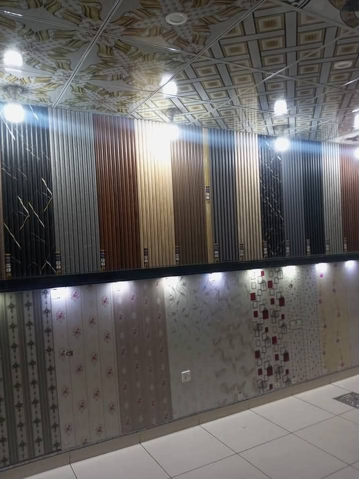 Media wall-Pvc panel- Wpc fluted panel- Solid panel-Wall panel 10