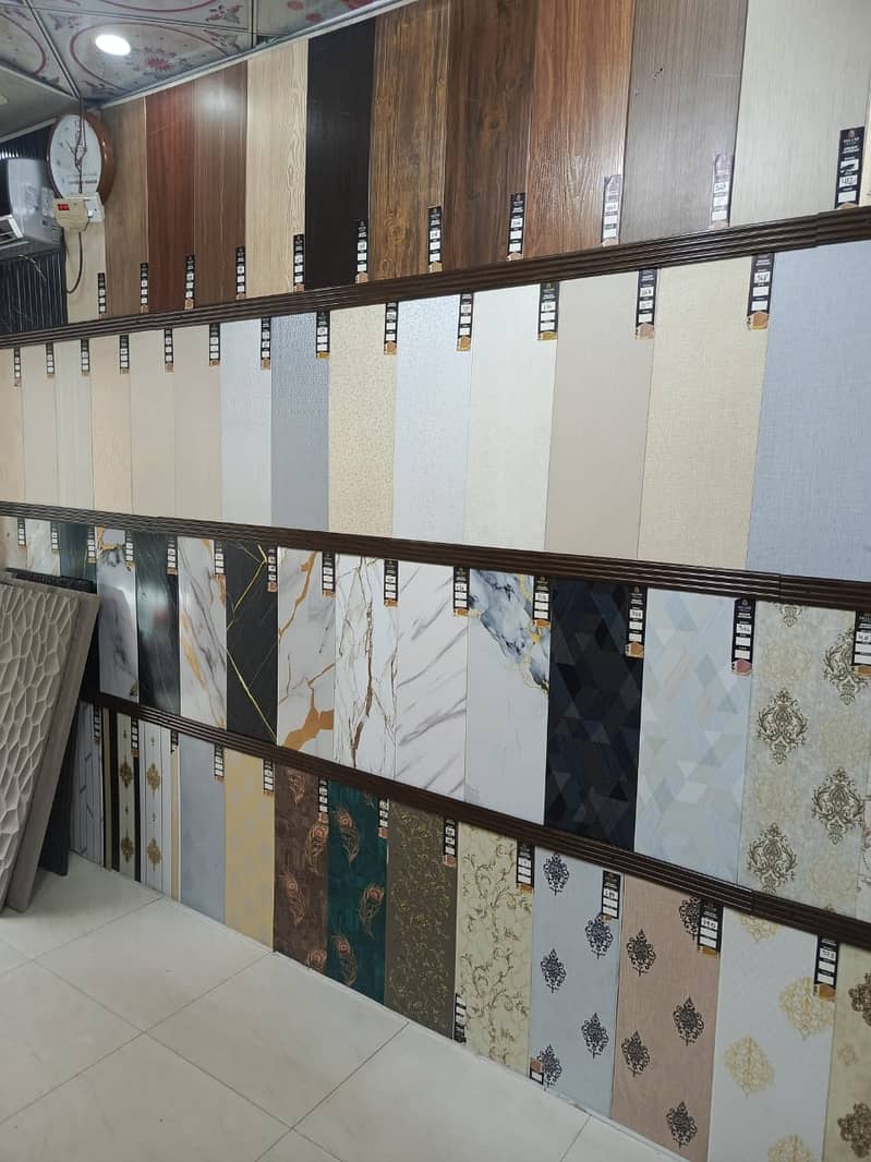 Media wall-Pvc panel- Wpc fluted panel- Solid panel-Wall panel 11