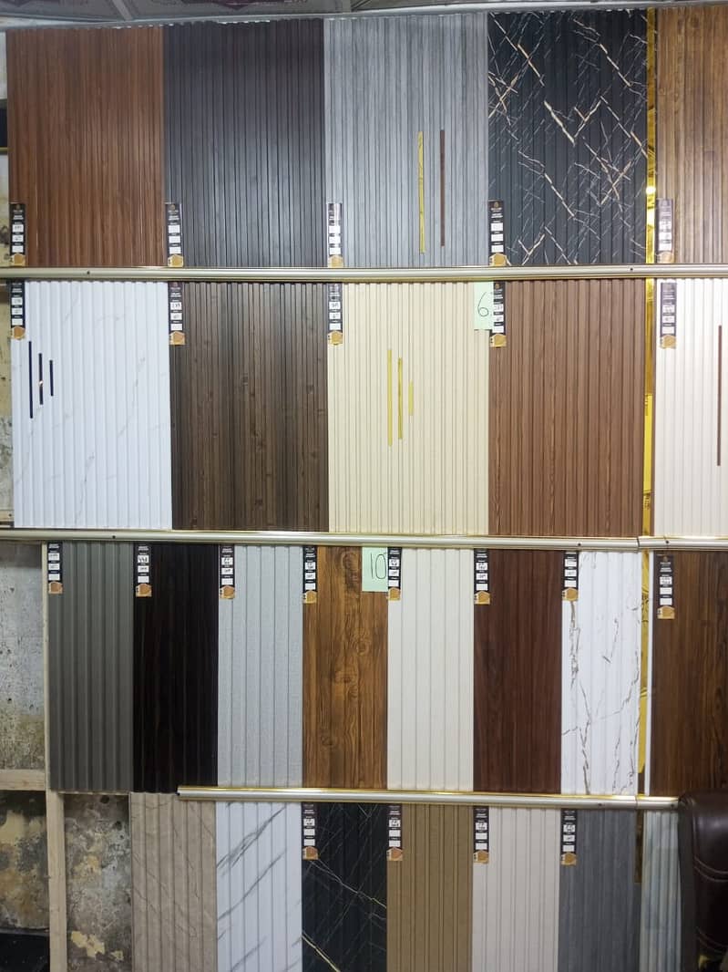 Media wall-Pvc panel- Wpc fluted panel- Solid panel-Wall panel 13