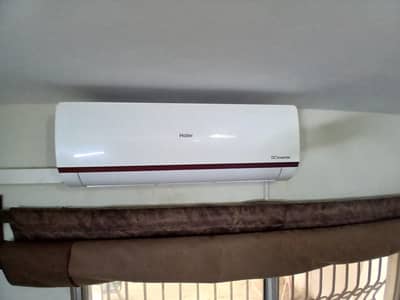 Haier 1 ton inverter ac split,perfectly working condition,latest model
