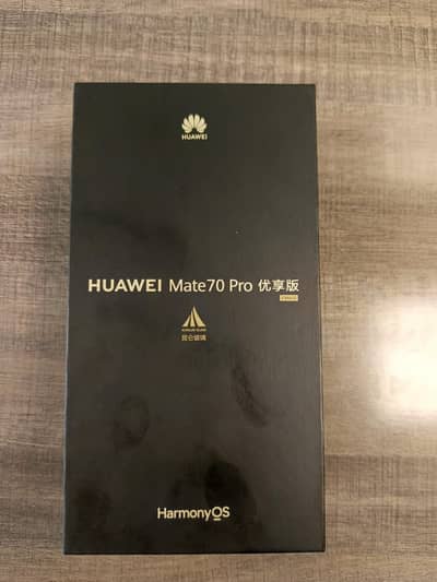 Huawei Mate 70 Pro 12GB RAM 256GB Storage – Brand New Just box open