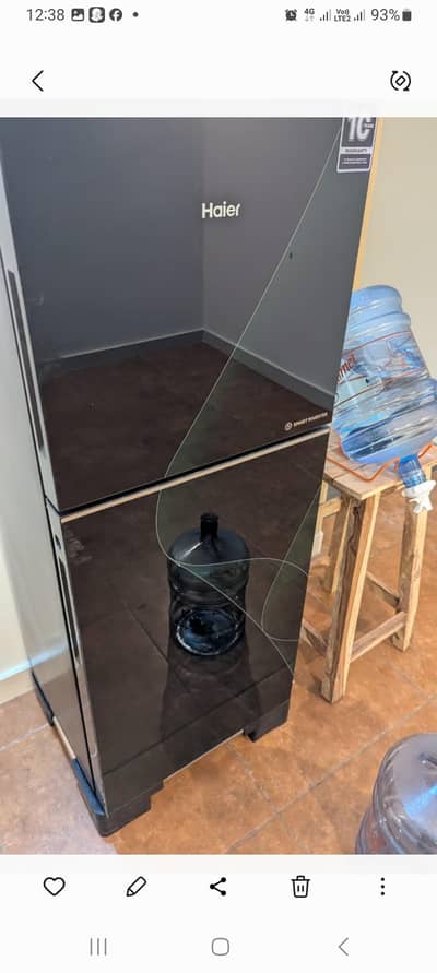 Haier HRF-346 EPR/EPB 346L Double Door Refrigerator  Inverter boxpack