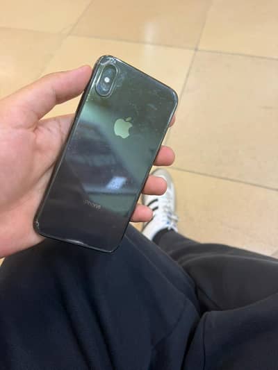 iPhone x Space black 256 GB  PTA approved