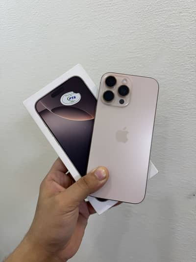 16 pro max 256gb PTA Approved