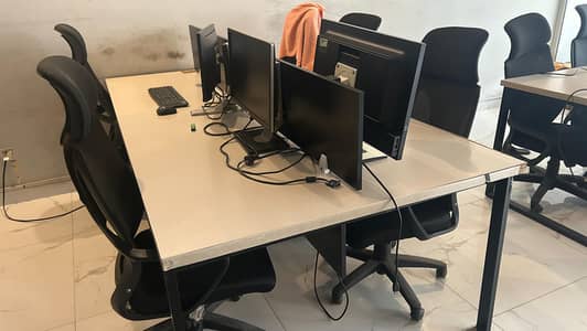 Office Tables for Sale – 3 Available (7x2 ft)