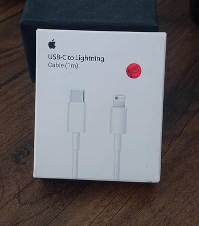Apple Original Lightning Cable – Open Box, Unused
