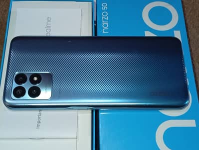Realme Narzo 50 (4/64 and expandable to 4gb extra)