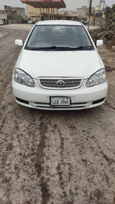 Corolla XLI 2007 model white color