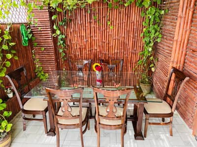 6 Seater Wooden Dining Table